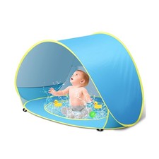 Baby Beach Tent with Pool, Pop Up Sun Shelter UPF 50 UV Protec... USA Fast Ship