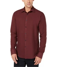 Ryan Seacrest Mens Classic-Fit Button Up Shirt