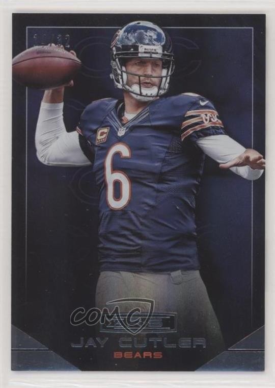 2014 Rookies & Stars Longevity Parallel Holofoil Team Logo 14/32 Jay Cutler b9e