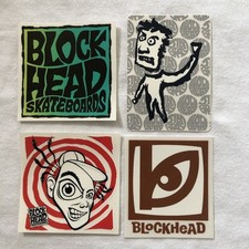 Blockhead Skateboard Stickers