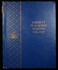 1916-1963 Walking Liberty & Franklin Half Dollar Set 50 Coins 90% (#SLC00241)