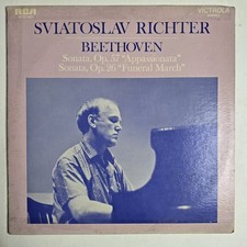 Beethoven Sonata Op. 57 / Sviatoslav Richter LP Vinyl RCA VICS 1427