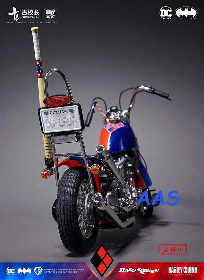 EA1503 1/6 DC Harley Quinn y Motocicleta Figura de Acción Modelo Estatua Coleccionar Regalo Foto 3 de 4