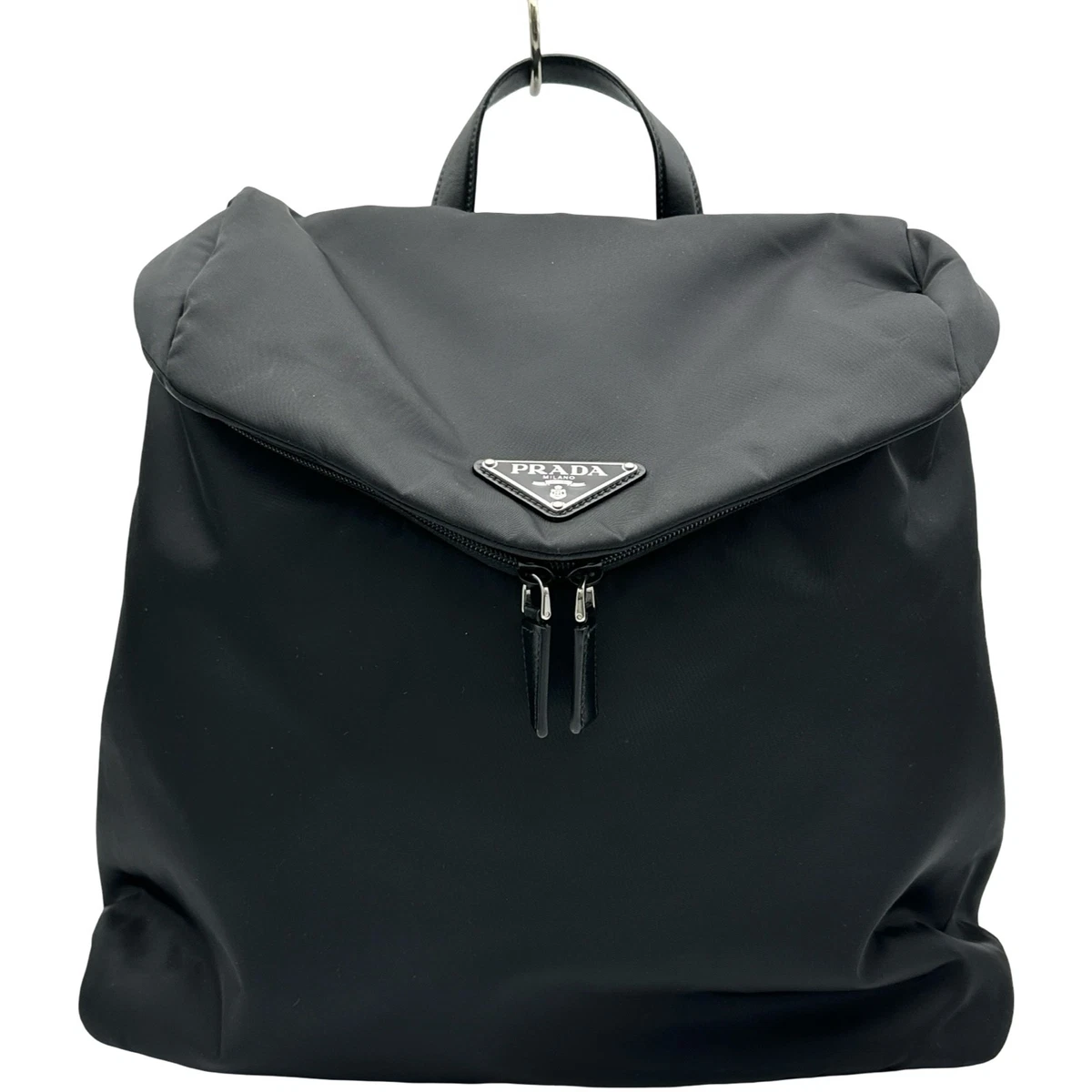PRADA Backpack Black Bags for Men for sale | eBay