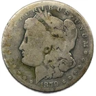 1879 CC Morgan Silver Dollar $1 Almost Good AG+ Carson City