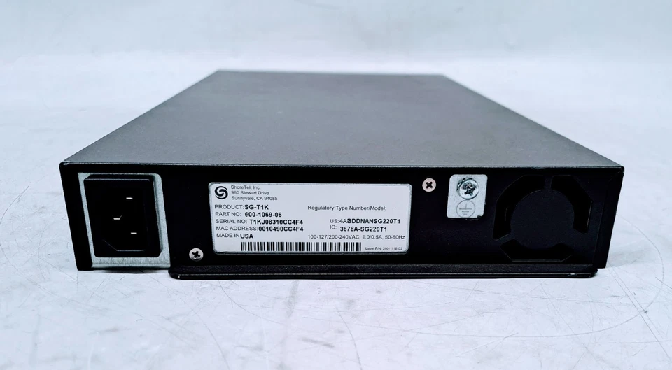 ShoreTel ShoreGear SG-T1K 600-1069-06 - Image 3 of 4