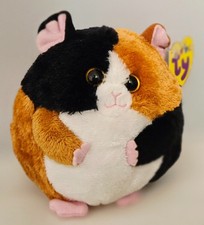 NWT TY BEANIE BALLZ SPEEDY GUINEA PIG - 5" PLUSH BALL - 2011