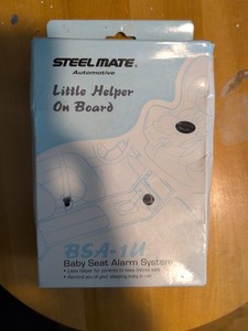  Little Helper On Board. Baby Seat Alarm System by Steel Mate BSA-1U