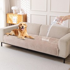 Pet Couch Covers for Sofa Waterproof Couch Cover for Dogs Chenille Non Slip S...