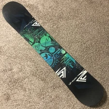 ZUMA Premium Style 158 cm Snowboard All Mountain Adult Black No Bindings