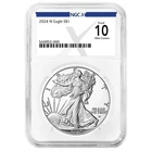 2024 W Proof $1 American Silver Eagle ASE NGCX PF10UC X Label By NGC