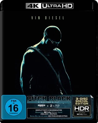 Pitch Black (Director's Cut) | 3-Disc Special Edition UHD Blu-ray  *NEU*OVP* - Bild 1 von 4
