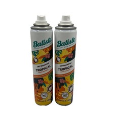 Batiste Dry Shampoo Tropical Coconut  Exotic 6.73 oz Pack of 2 No Cap