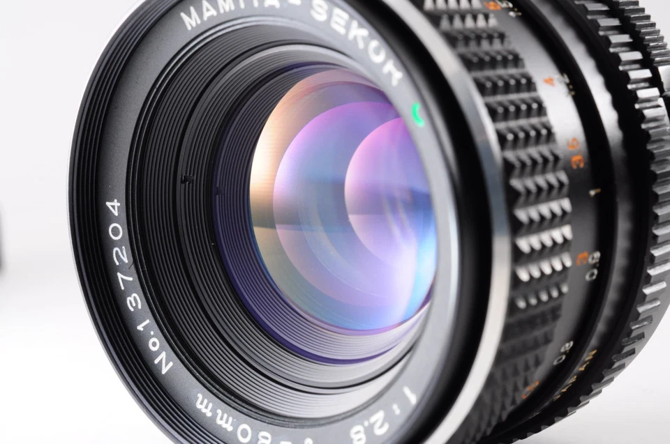 Meter Works **MINT LENS** Mamiya M645 PD Prism Finder + Sekor C 80mm f/2.8 Japan - Image 3 of 4