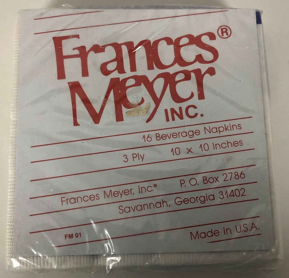 Vtg Frances Meyer NIP Set 16 Funny Going Downhill Ski Beverage Paper