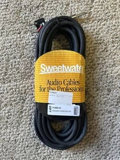 Speaker Cable S12BQ Speaker Cable - 1/4-inch TS Male Jumbo to Dual Banana - 25 f