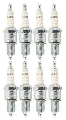 GENUINE OEM CHAMPION PART # RN12YC; SPARK PLUG 8 PACK