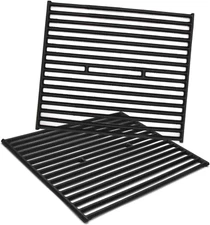 (2-Pack) 15" Cast Iron Cooking Grid Grates