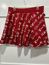 Adidas Women's Original Powder/White Knit Sport Skirt Sz M