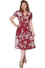 Kendra Floral Tea Dress By Timeless London