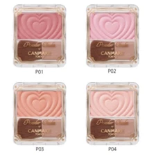 New 2024 Canmake Tokyo Powder Cheeks Powerful 1.8g With 4 Colors Made In Japan