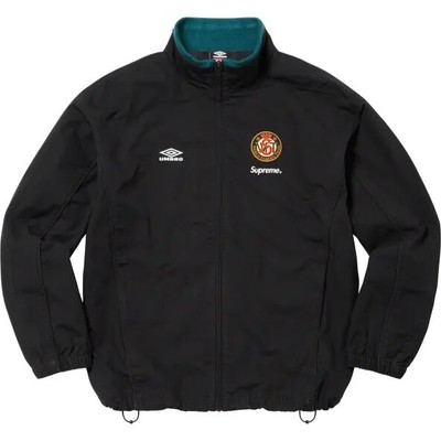 Supreme Umbro Cotton Ripstop Track Jacket Black Medium Black  