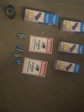 Realistic Dummy Camera  Warning Signs for Enhanced Outdoor Security - 4 Pack