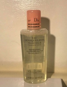 dior cleansing water