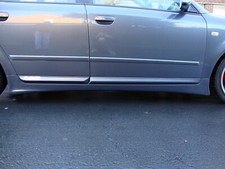 Türleisten Zierleisten Stoßleisten passend für AUDI A4 B6 B7 8E +Kleber