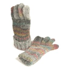 Appaman NWT Knit Gloves Roxanna Winter White Multi-color Girls Sizes M, L