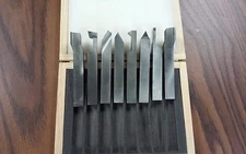 1/2" shank 8pcs/set Solid HSS tool bits offset cranked turning #Z-2662-2004-new