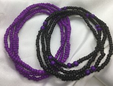 2 PC Handcrafted Waist Beads Jewelry African Bohemia Bracelets Anklet New 2146