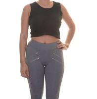 Bar Iii Women's Clothing Black Top Size L on sale Bar Iii Women's Clothing Black Top Size L on sale
