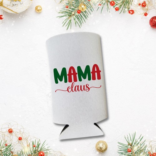 Christmas Skinny Cooler, Mama Claus, Daddy Claus, Christmas Gift, Spiked Seltzer - Foto 3 di 12