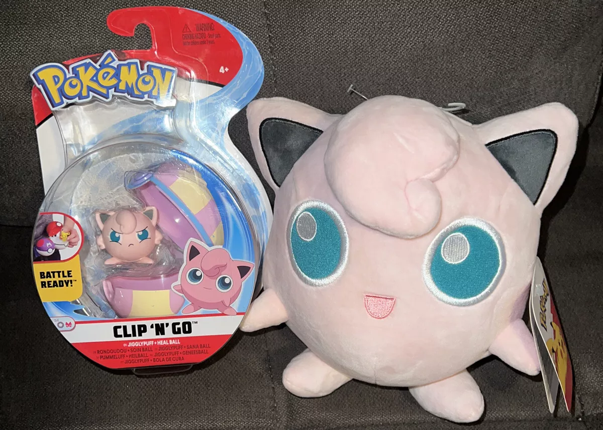 Official & Premium Quality 8-Inch Jigglypuff Plush