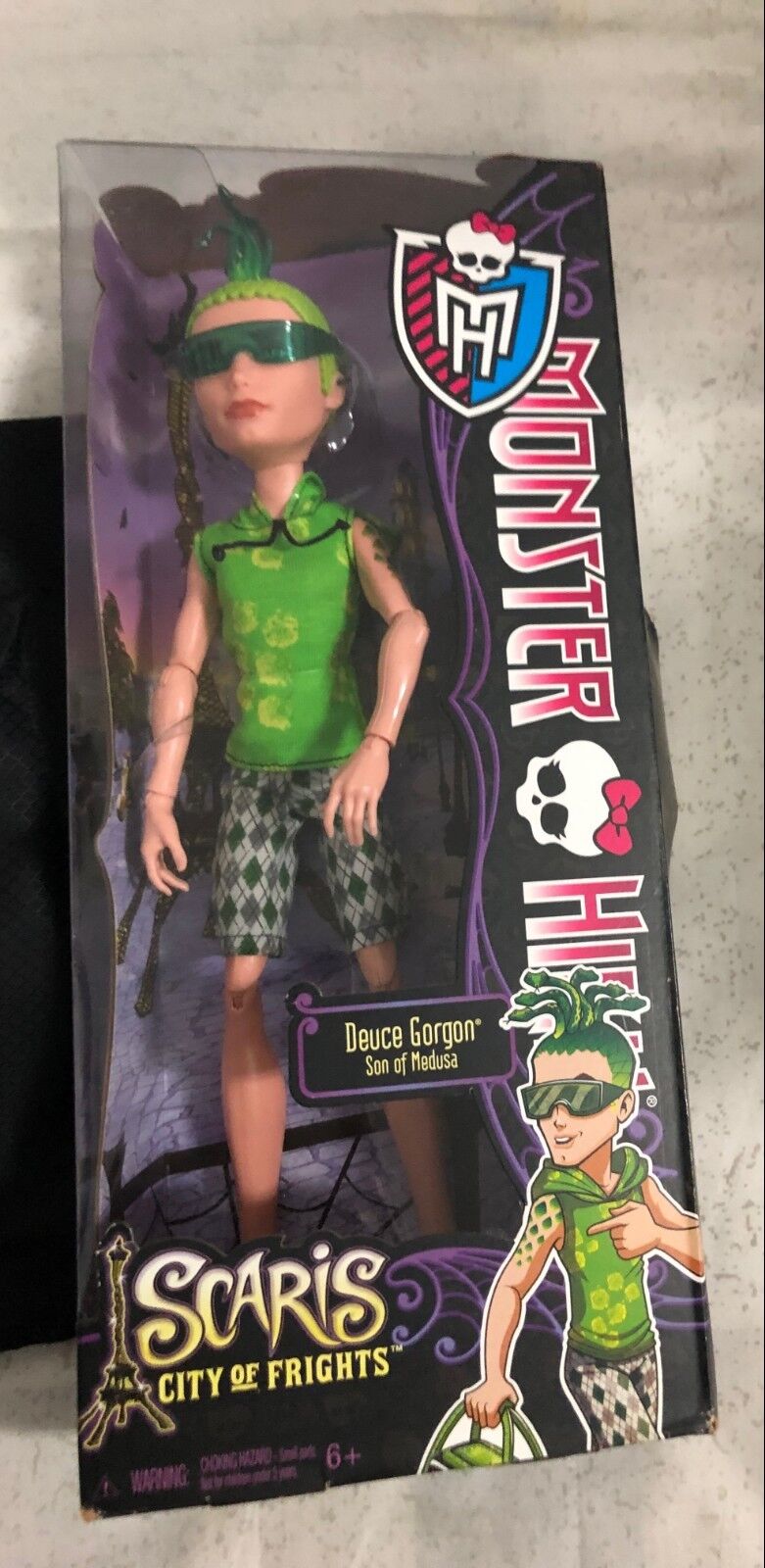 Monster High Deuce Gorgon Son of Medusa 