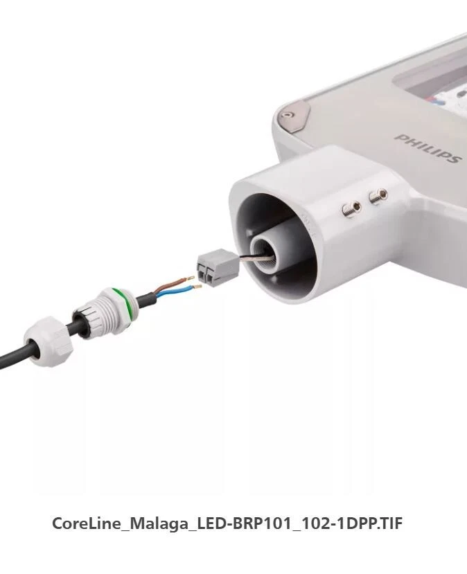 PHILIPS CoreLine Malaga LED BRP102, 56.5 W, 6133 lm, 4000 K, CRI70 IP65, SRG4-4 - Immagine 4 di 4