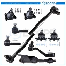 10pcs For 1989-1997 98 Toyota T100 Pickup 4Runner Front Tie Rod Ends Ball Joints