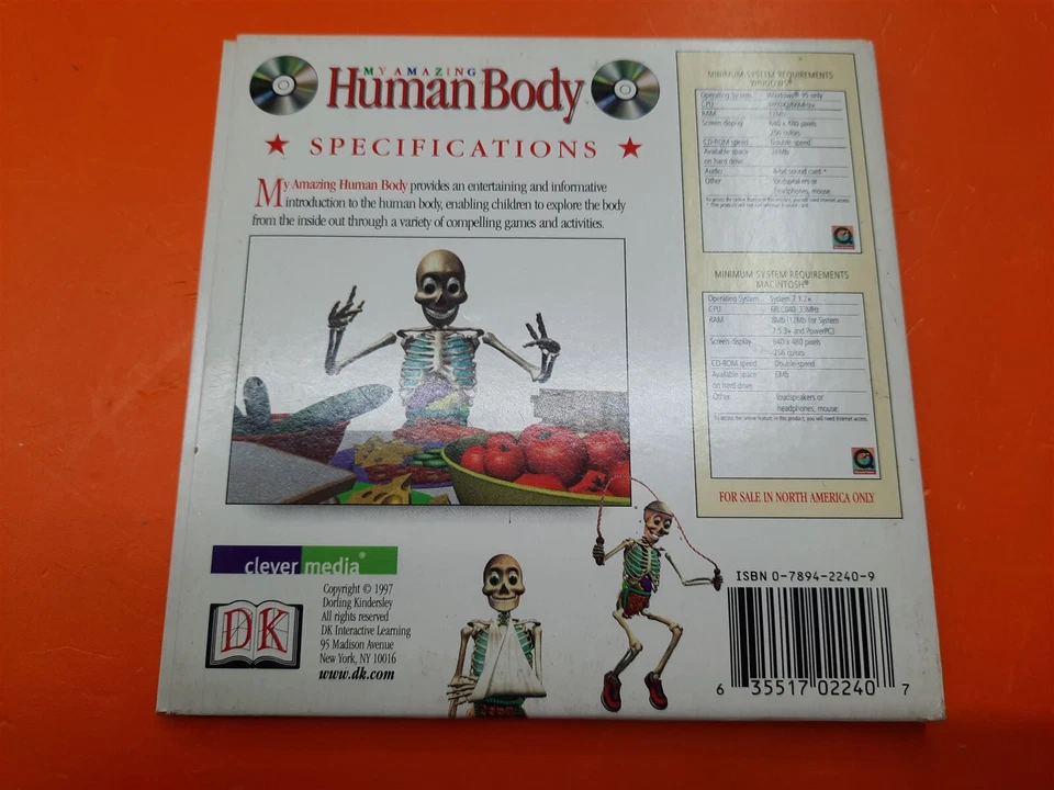 ⭐️⭐️⭐️⭐️⭐️DK My Amazing Human Body Guided Tour PC - Image 4 of 4
