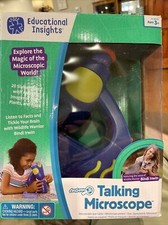 Educational Insights GeoSafari Jr. Talking Microscope Bindi Irwin Free Shipping