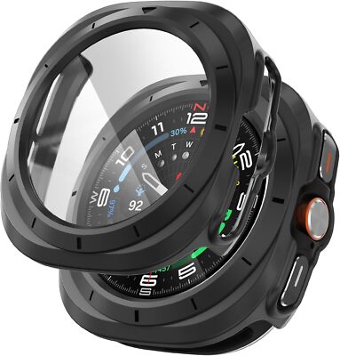 For Samsung Galaxy Watch 7 40/44mm Ultra 47mm Full Cover Screen Protector Case