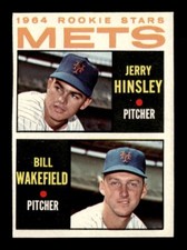 1964 Topps #576 Jerry Hinsley/Bill Wakefield High # Series EX-MT+ Baseball Card
