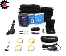 Viavi JDSU OLP-82P SM MM Optical Power Meter Fiber Inspection Kit