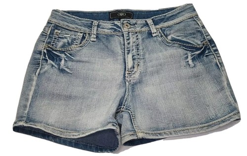 Cato Womens Denim Jeans Shorts RN37080 Size 10 Distressed | eBay
