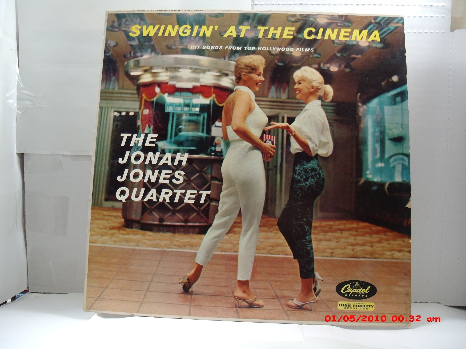 THE JONAH JONES QUARTET (LP) SWINGIN' AT THE CINEMA "FASCINATION
