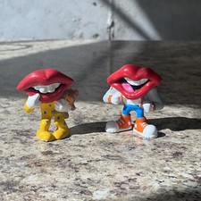 Vintage 80s Hardee's Applause Tang General Foods Big Lips Mouth Toys  Lot of 2
