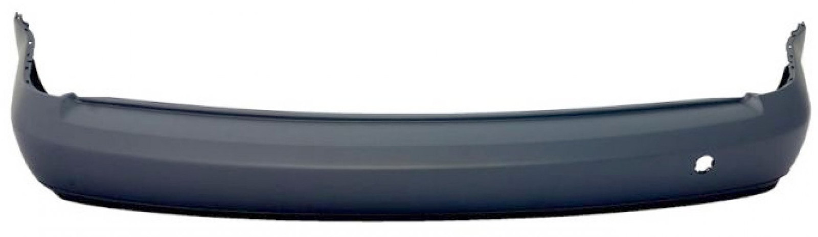 Pare-choc arrière pour VW Caddy Maxi 2004-2010 en plastique ABS noir