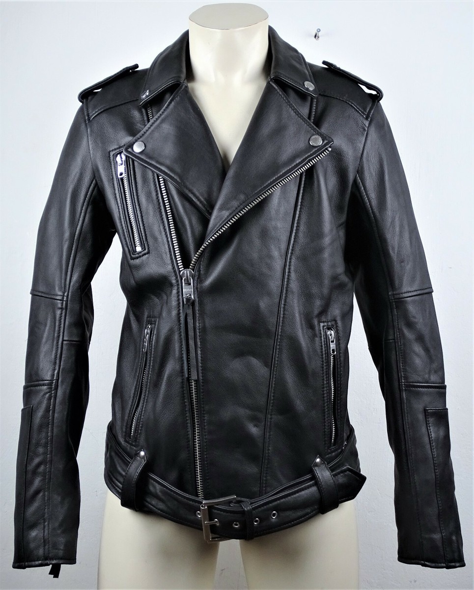 Käuferschutz Tigha Jacke Leder TIGHA BONE Lederjacke Herren