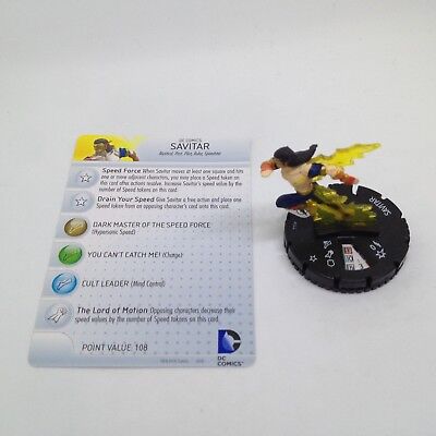Heroclix The Flash set Savitar #044 Rare figure w/card! | eBay