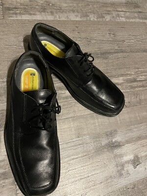 Dockers Mens Classic Black Leather Oxford Dress Shoes Size 8.5 M proStyle Comfy Dockers Mens Trustee Leather Dress Casual Oxford Shoe  main image 2